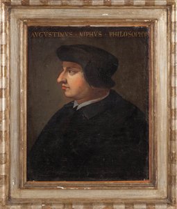 Retrato del filósofo Agostino Nifo de Unbekannt