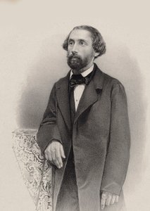 Retrato del pianista y compositor Julius Schulhoff 1825-1898, 1860 de Unbekannt