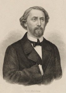 Retrato del pianista y compositor Julius Schulhoff 1825-1898, 1860 de Unbekannt