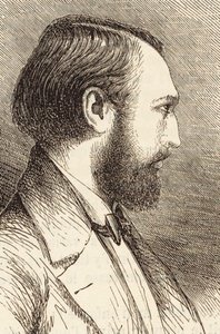 Retrato del pianista y compositor Louis Lacombe 1818-1884 de Unbekannt
