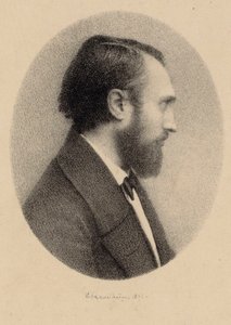 Retrato del pianista y compositor Louis Lacombe 1818-1884 de Unbekannt