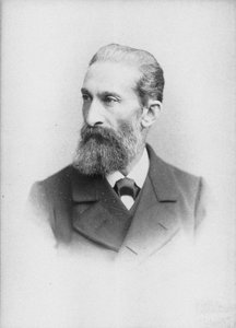Retrato del pianista y compositor Salomon Jadassohn 1831-1902 de Unbekannt