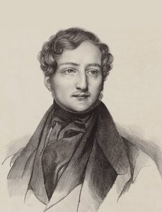 Retrato del pianista y compositor Sigismund Thalberg 1812-1871 de Unbekannt