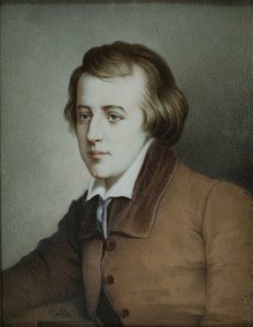 Retrato del poeta Heinrich Heine 1797-1856, ca 1825 de Unbekannt