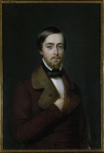 Retrato del poeta Joseph Méry 1798-1866, c. 1830-1840 de Unbekannt