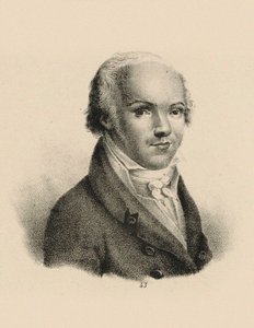 Retrato del violinista y compositor Andreas Romberg 1767-1821, c. 1815 de Unbekannt