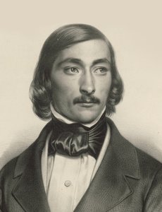 Retrato del violinista y compositor Delphin Alard 1815-1888, c. 1840 de Unbekannt