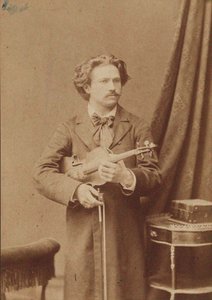 Retrato del violinista y compositor Frantisek Ondricek 1857-1922, 1882-1883 de Unbekannt