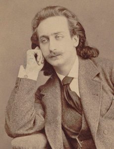 Retrato del violinista y compositor Henri Ketten 1848-1883