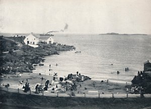 Portrush - El lugar de baño, 1895 de Unbekannt