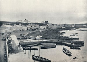 Portstewart - El puerto y la ciudad, 1895 de Unbekannt