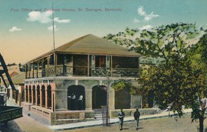Oficina de Correos y Aduanas, St. Georges, Bermudas de Unbekannt