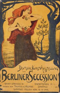 Cartel para la Exposición de la Secesión de Berlín, c. 1900