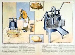 Pelador de patatas, 1899 de Unbekannt