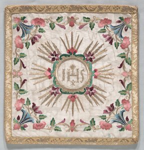 Bolsa para la cubierta del cáliz, 1700s de Unbekannt