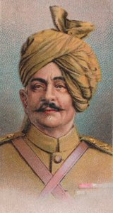 Pratap Singh 1845-1922, oficial del Ejército Indio Británico, Maharajá de Idar, 1917 de Unbekannt