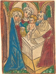Presentación, c. 1490 de Unbekannt