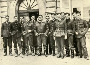 Vista de los fotógrafos de prensa del Escuadrón No. 1, 1939-1940, 1941 de Unbekannt