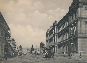 Pretoria - Calle del Mercado mirando al sur, c1912 de Unbekannt