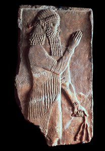 Sacerdote con una rama de granado, 722-705 a.C.