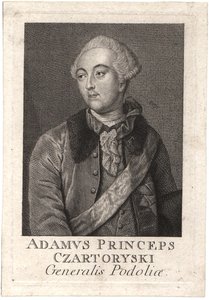 Príncipe Adam Kazimierz Czartoryski 1734-1823 de Unbekannt