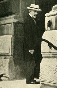 Príncipe Lichnowsky en el Ministerio de Asuntos Exteriores, Londres, 1914, c. 1920 de Unbekannt