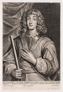 Príncipe Ruperto del Rin, oficial de caballería, c 1640
