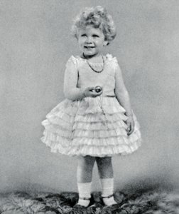 Princesa Isabel a los dos años en 1928, 1937