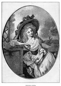 Princesa Sofía, quinta hija de Jorge III, siglo XIX de Unbekannt