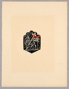 Impresión, viñeta, placa X, Etiopía, cili Christos, Madonna y santos, como los vi en las iluminaciones de antiguos códices etíopes, Portafolio, 1920 de Unbekannt