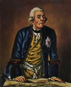 Prinz Heinrich von Preußen 1726-1602. - Pintura de Menzel, 1934