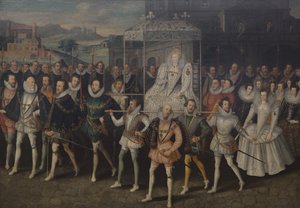 Retrato procesional de la Reina Isabel
