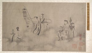 Procesión de Arhats de Unbekannt