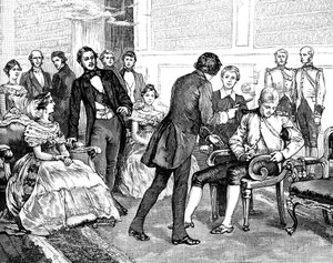 Profesor Anderson en Balmoral, 1849, 1900