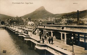 Muelle de paseo, Ciudad del Cabo, c1900 de Unbekannt