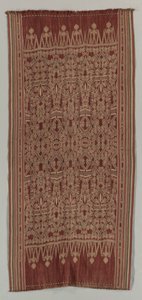 Manta ceremonial Pua, finales de 1800-principios de 1900