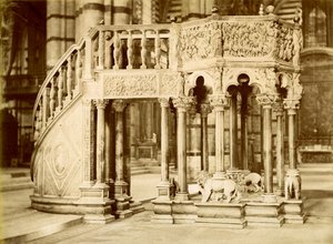 Púlpito, Catedral de Siena, Italia, finales del siglo XIX o principios del siglo XX de Unbekannt