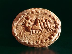 Cuadriga, Kerkouane, Túnez, siglo III a.C.