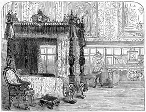 Dormitorio de la Reina Ana 1665-1714, siglo XVIII siglo XIX de Unbekannt