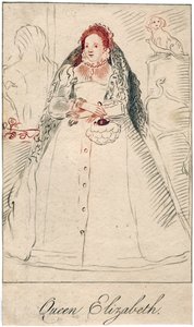 Reina Isabel I de Inglaterra, 1533-1603 de Unbekannt