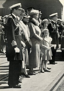 La Reina María parte para visitar Canadá, 1939, 1951 de Unbekannt