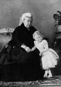Reina Victoria y Eduardo VIII, c. 1898-1936