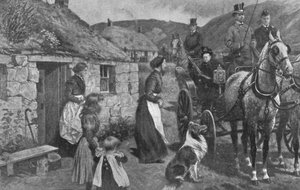 La Reina Victoria y sus inquilinos de las Tierras Altas, c1870s, 1901 de Unbekannt