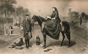 La Reina Victoria en Osborne House, 1865 1906 de Unbekannt