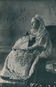La Reina Victoria en el año de su Jubileo de Diamante, 1897 de Unbekannt