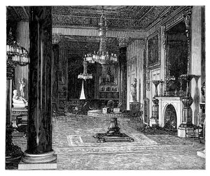 Sala de dibujo de la Reina Victoria, Osborne House, Isla de Wight