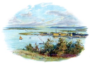 QueenstownCobh, puerto de la ciudad de Cork