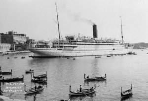 RMS Atlantis, Valetta, Malta, c1929-c1939 de Unbekannt