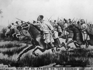 Rabi en el ataque de los negros, 1895 de Unbekannt