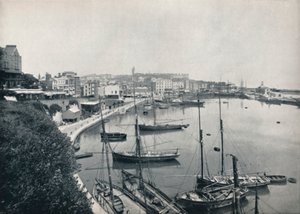 Ramsgate - El puerto, 1895 de Unbekannt